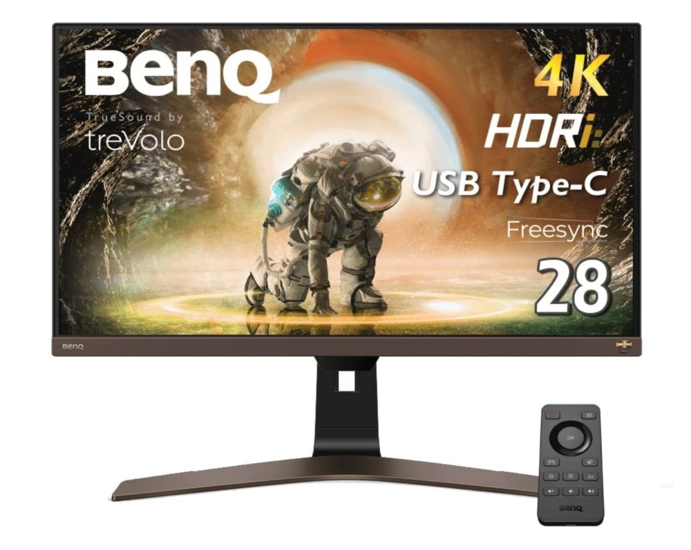 BenQ EW2880Uレビュー｜作業・ゲーム・映画まとめてこれ一台で。【28  