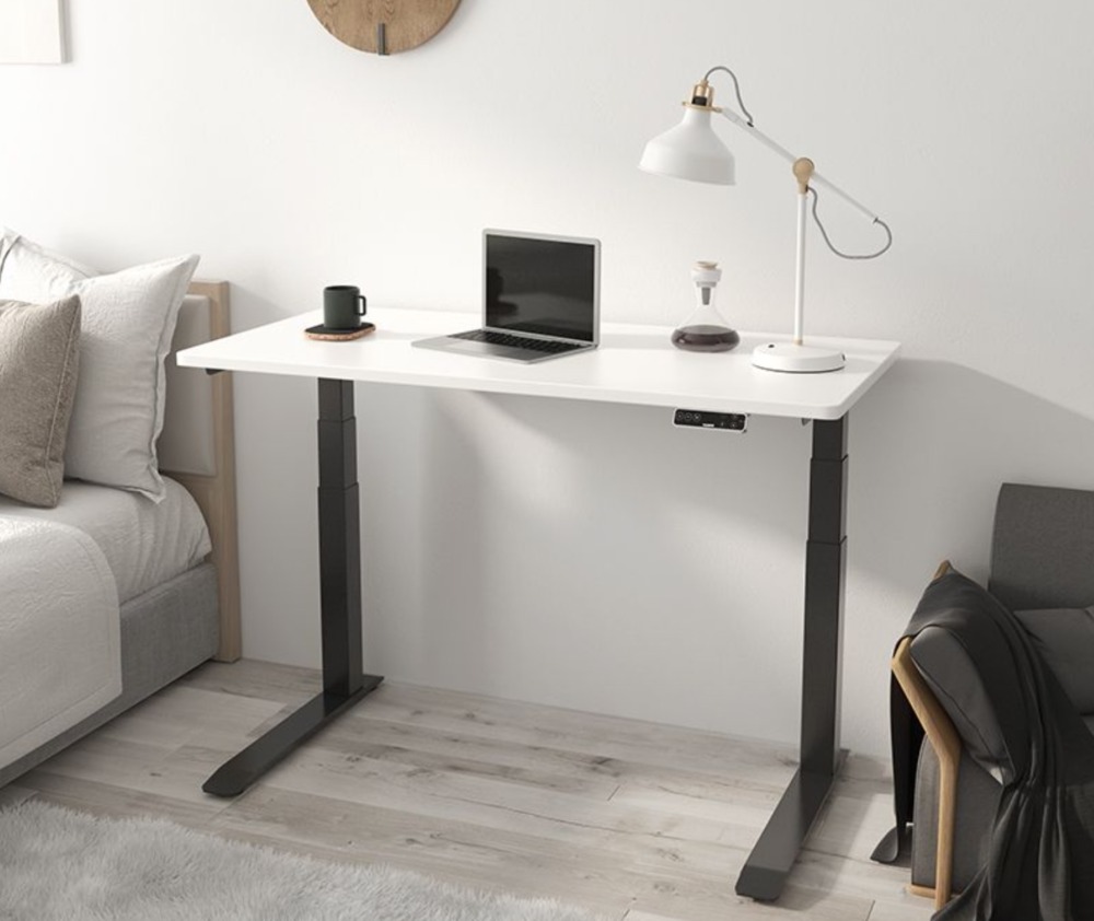 新品未使用】FlexiSpot E7 Pro いかつい 脚フレーム（コの字型） ブラック 